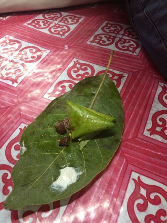 Betel Nut sold as shown all over the streets